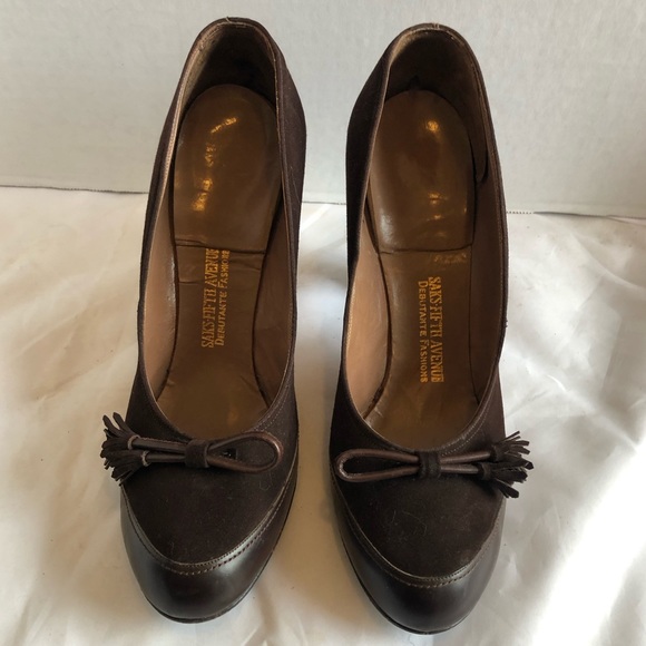 COPY - XCLT auth 1930-40’s Saks fifth Ave high heeled shoes - Picture 4 of 15